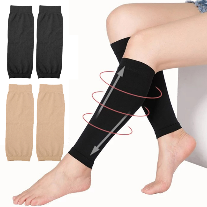 Unisex Elastic Compression Soc - Compression Sleeve Calf ulasan dan harga