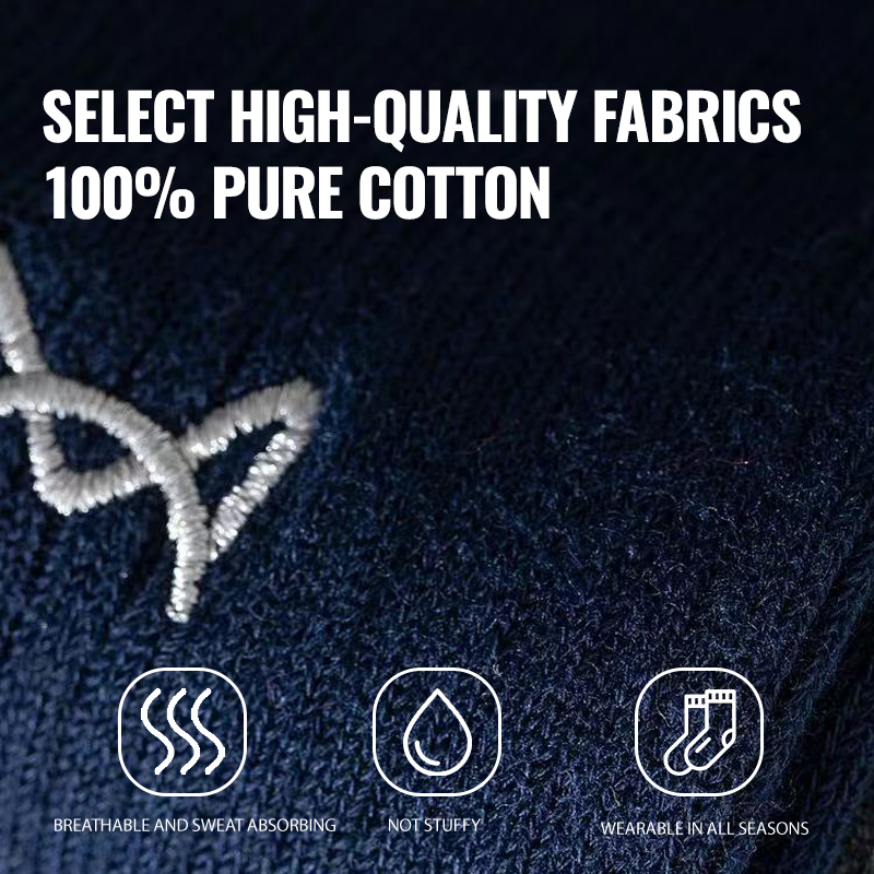 MiiOW 100% Pure Cotton Socks M - Dress Sock Men ulasan dan harga