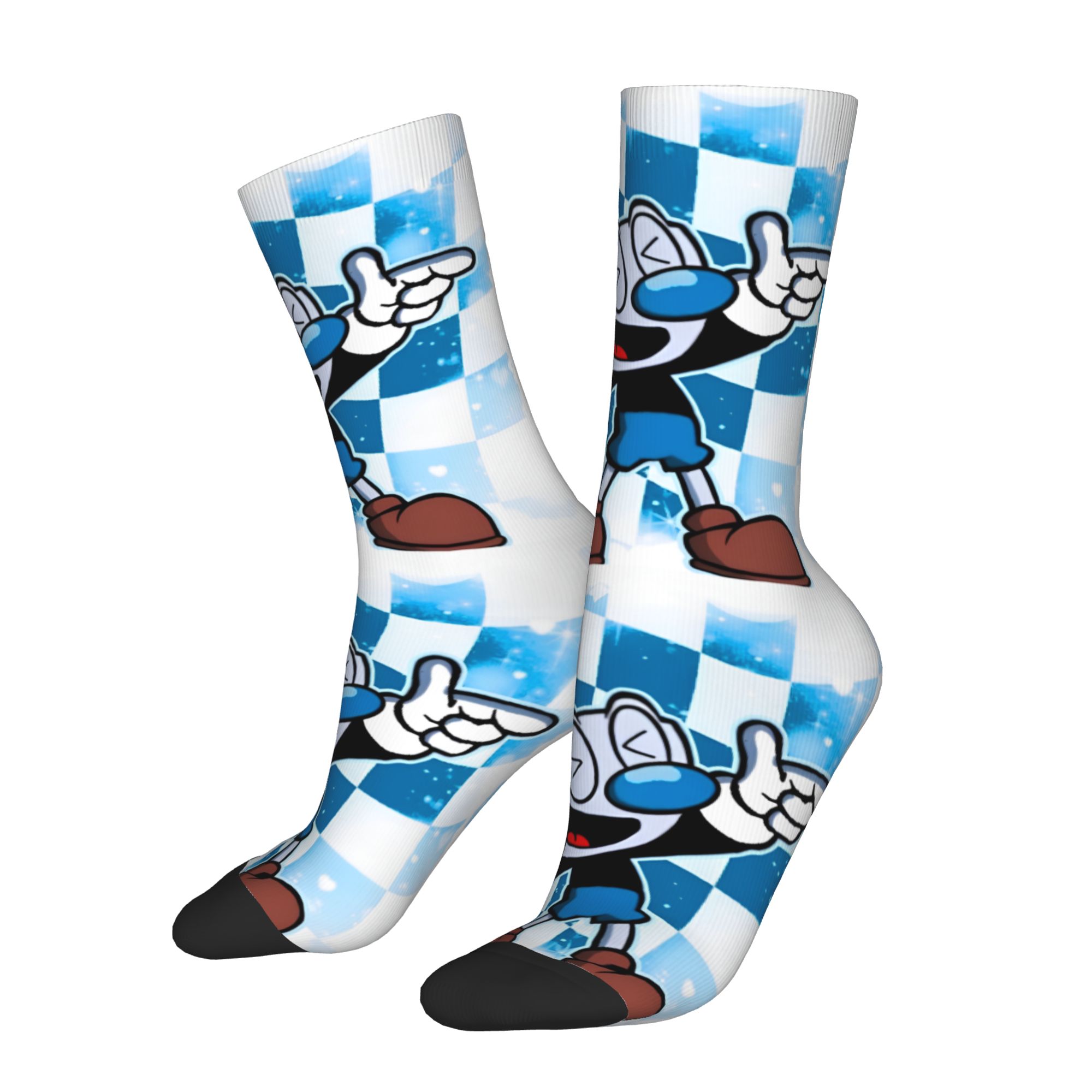 Custom Cuphead And Mugman Mens - Dress Sock Men ulasan dan harga